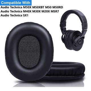 เปลี่ยนหูฟังแผ่นรองหูฟังฟองน้ําชุดหูฟัง Earmuffs ATH M-Serie…