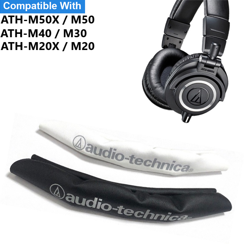 หูฟังแถบคาดศีรษะ Beam Sleeve Repair อุปกรณ ์ เสริมเปลี ่ ยนหัว PU หนังสําหรับ Audio-Technica ATH-M50X M50 M40 M30 M20X M20