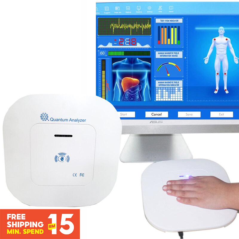 ⭐⭐⭐ใหม่ Quantum Resonance เครื่องวิเคราะห์แม่เหล็กชุด Hand Touch Quantum Body Analyzer 52 รายงาน 10t