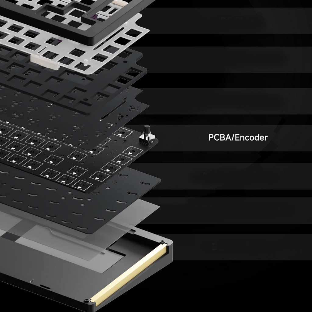 อะไหล่คีย์บอร์ด PCB / ปุ่มกด