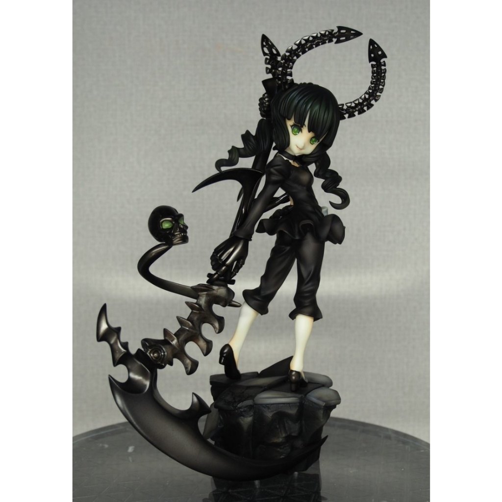 เรซิ่นรูปชุด Black Rock Shooter Dead Master สีดําทอง Saw Unpainted โรงรถชุดเรซิ่นรุ่น GK