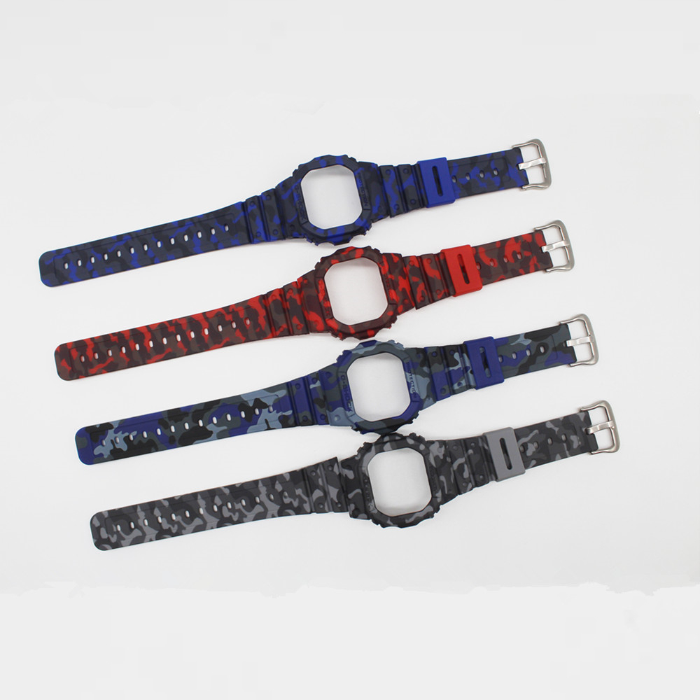 สายนาฬิกาข้อมือ แบบเปลี่ยน สําหรับ Casio G-Shock DW5600 GWB5600HR GW-B5600 GWX-5600 DW-5025