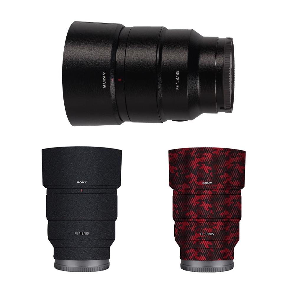 Anti-Scratch ป้องกันสติกเกอร์ผิวฟิล์มสําหรับ SONY FE85 มม.F1.8 85 FE F/1.8 เลนส์กล้องที่กําหนดเอง made Coat Wrap รูปลอกสกิน