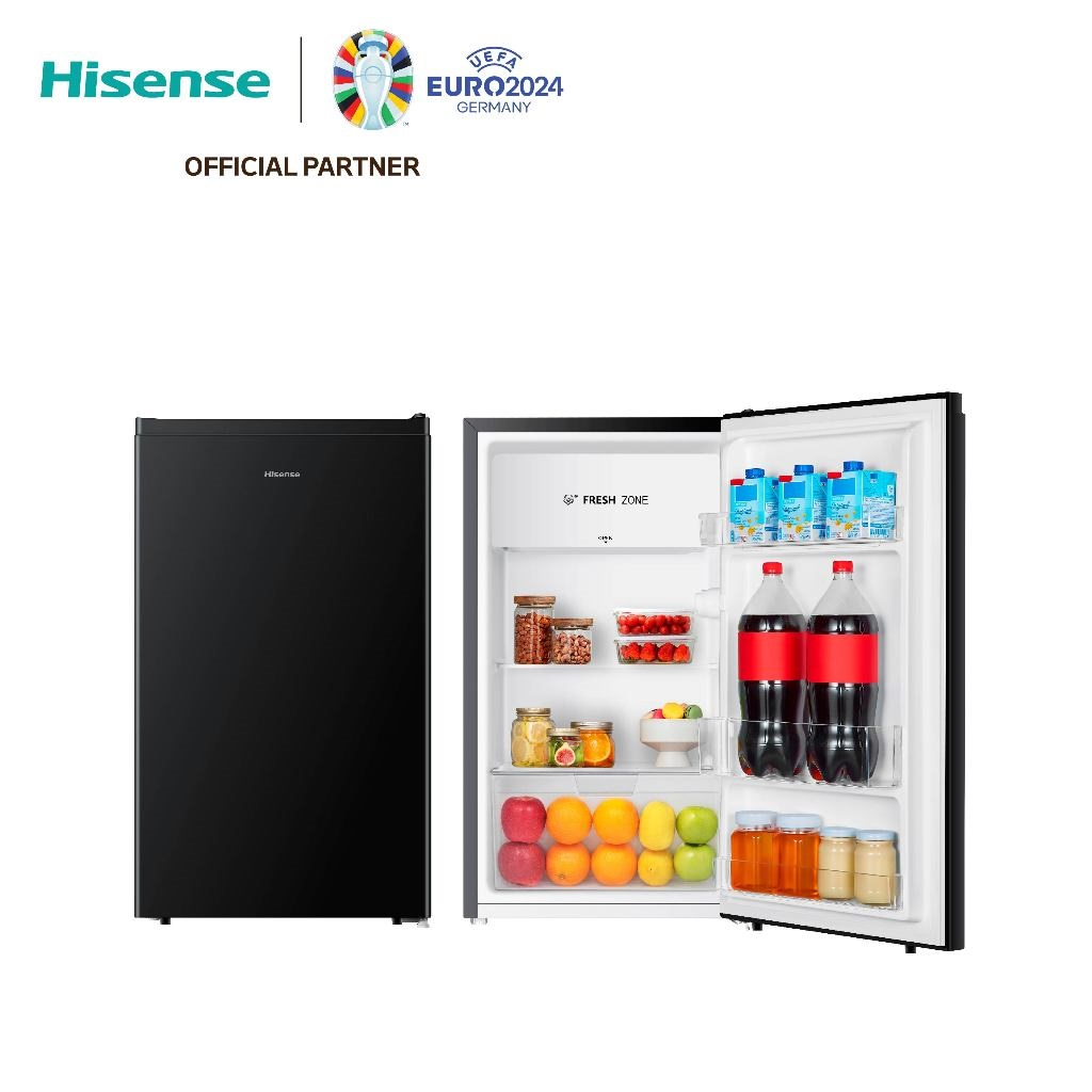 Hisense ตู้เย็น 1 ประตู 3.4 Q/96 ลิตร รุ่น ER92B Refrigerator