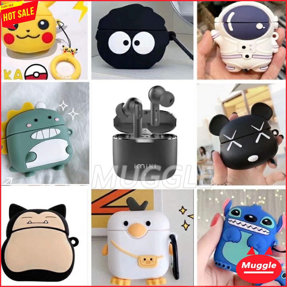 IMIKI MT2 เคส IMILAB IMIKI MT2 tws IMIKI MT2 หูฟังไร้สาย เคสป้องกันหูฟัง แบบนิ่ม ลายการ์ตูน สําหรับ 