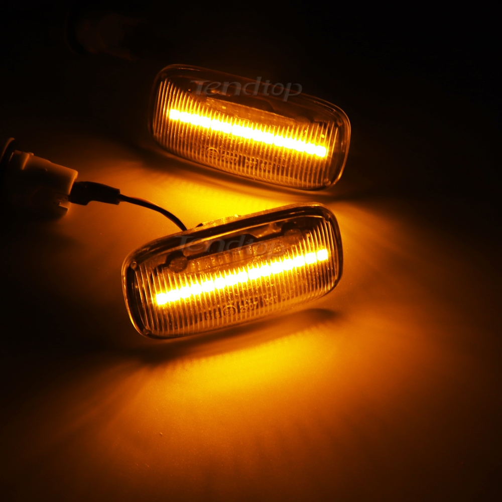 หลอดไฟเลี้ยวไดนามิก LED สําหรับ Nissan Maxima Almera N15 Pulsar N15 Cefiro A32 1995-2000 2 ชิ้น - รูปที่ 6