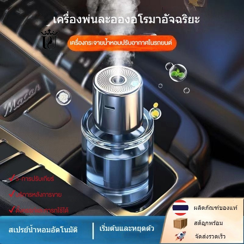 เครื่องพ่นอโรม่ารถยนต์ 160ML มล. สําหรับรถยนต์ บ้าน เครื่องฟอกอากาศความชื้น USB เครื่องฟอกอากาศในรถยนต์ ขจัดฟอร์มาลดีไฮด์และความชื้นภายในรถ ขนาดเล็กพกพาสะดวก