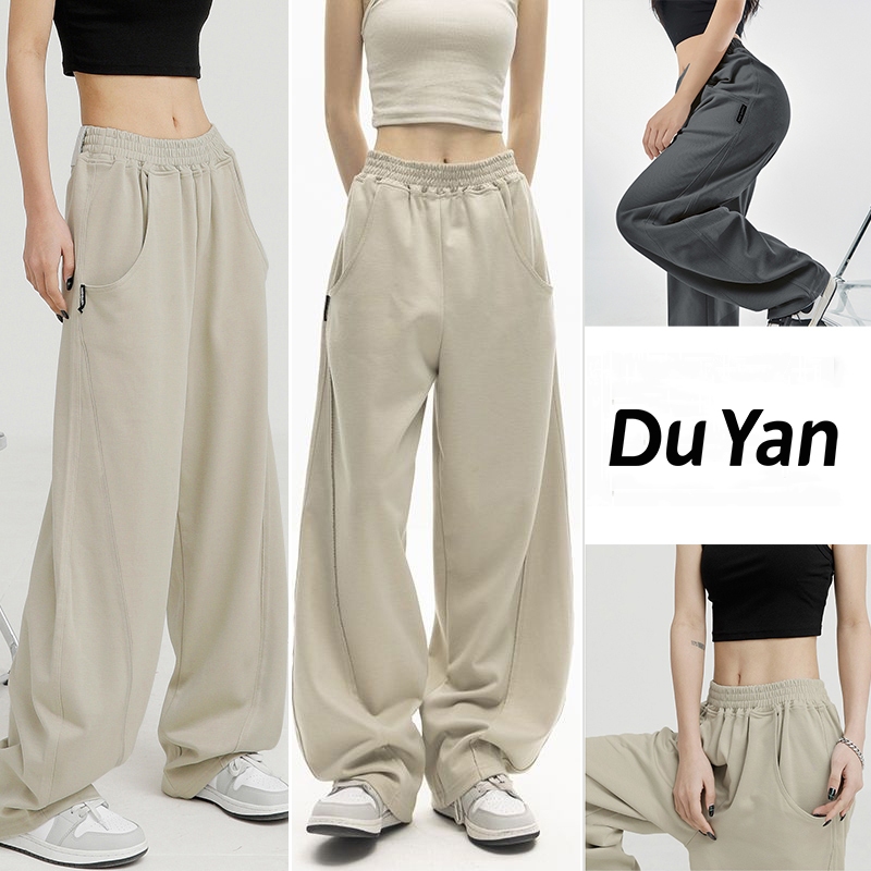 Du Yan จัดส่งที่รวดเร็ว M-2XL เสื้อมีฮู้ดผู้หญิงปักลายแขนยาวสไตล์เกาหลีขนาดใหญ่พิเศษ