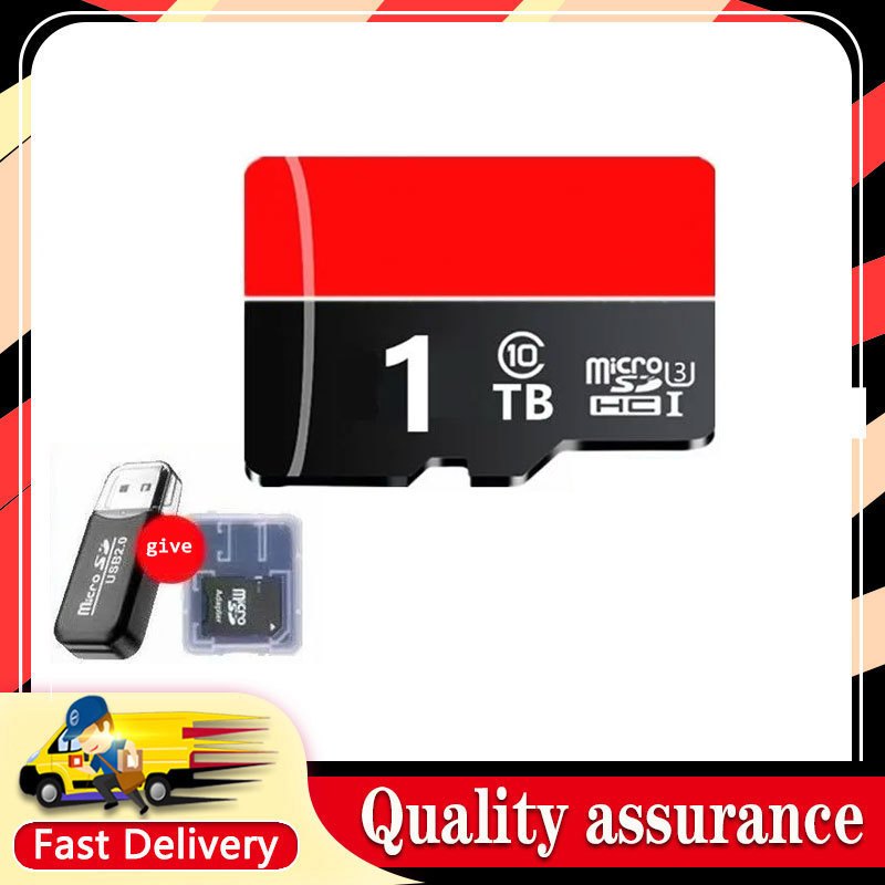 ใหม่ การ์ดความเร็วสูง Micro SD Card 1TB 256GB 512GB Class10 U3 การ์ดหน่วยความจํา (ความเร็วสูงสุด 168
