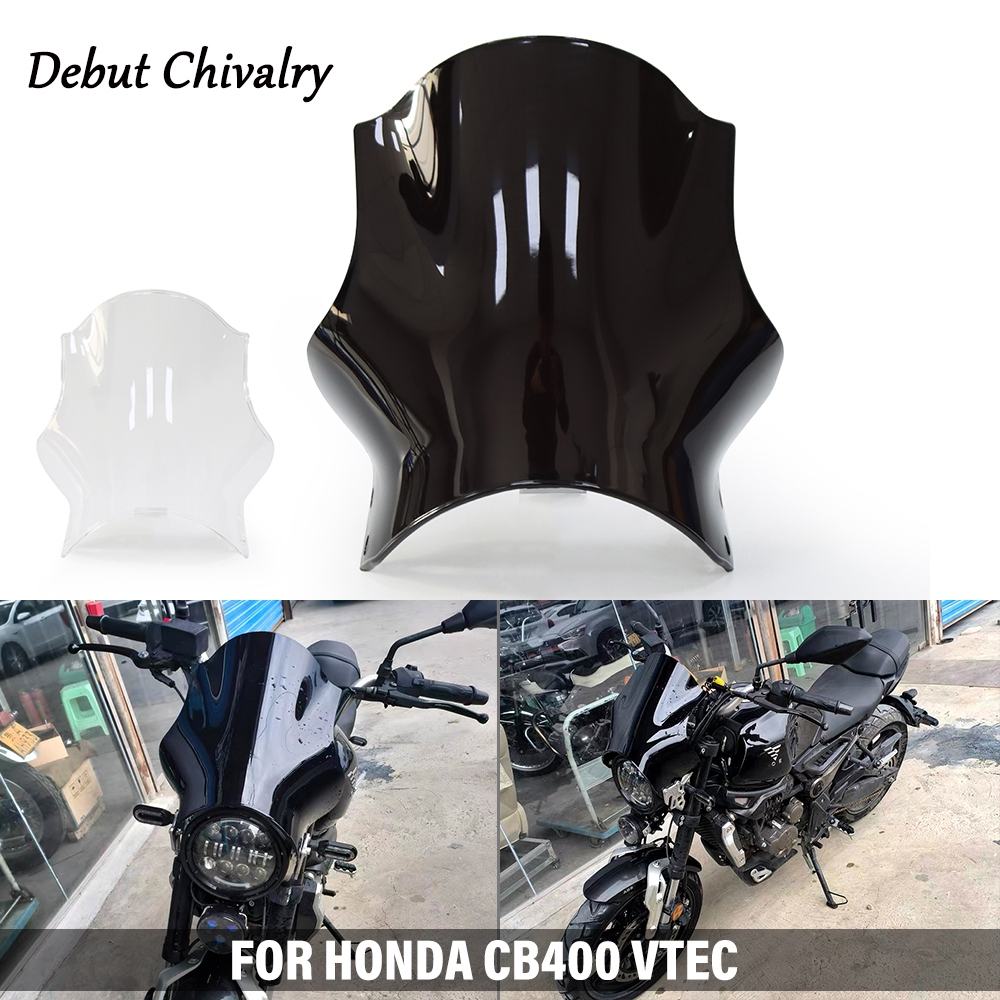 ม่านบังแดดด้านหน้า ดัดแปลง สําหรับรถจักรยานยนต์ HONDA CB400 VTEC CB400