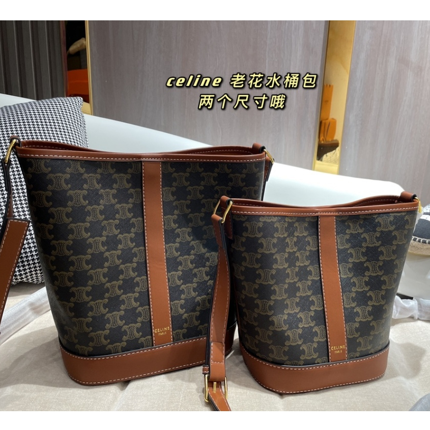 ไม่มีกล่อง - CE 2022 ใหม่ LISA SAME BUCKET BAG