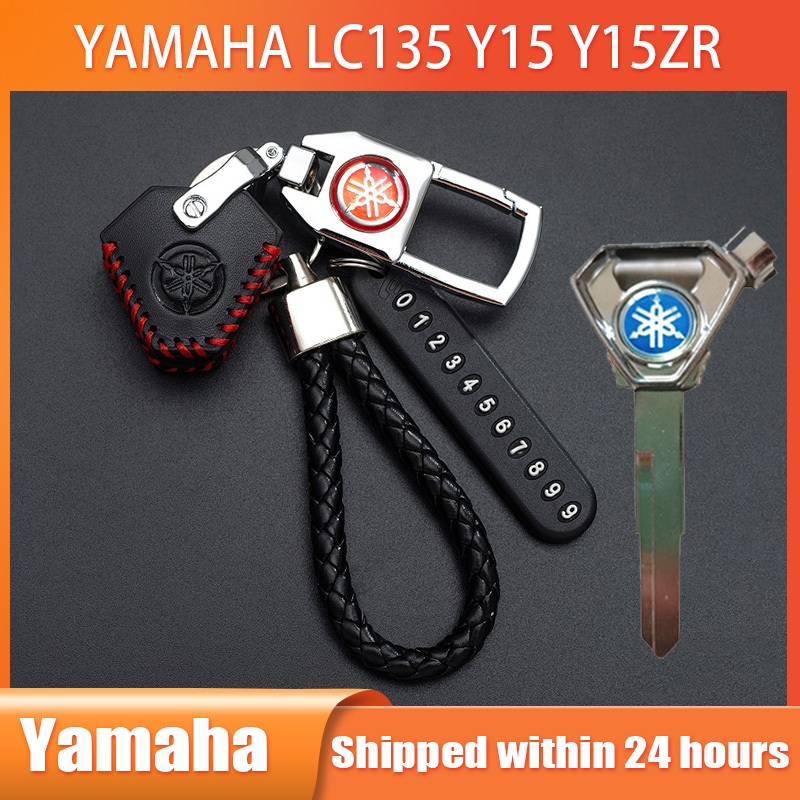 ปลอกกุญแจ For YAMAHA LC135 Y15 Y15ZR Aerox 155 พวงกุญแจรถยนต์