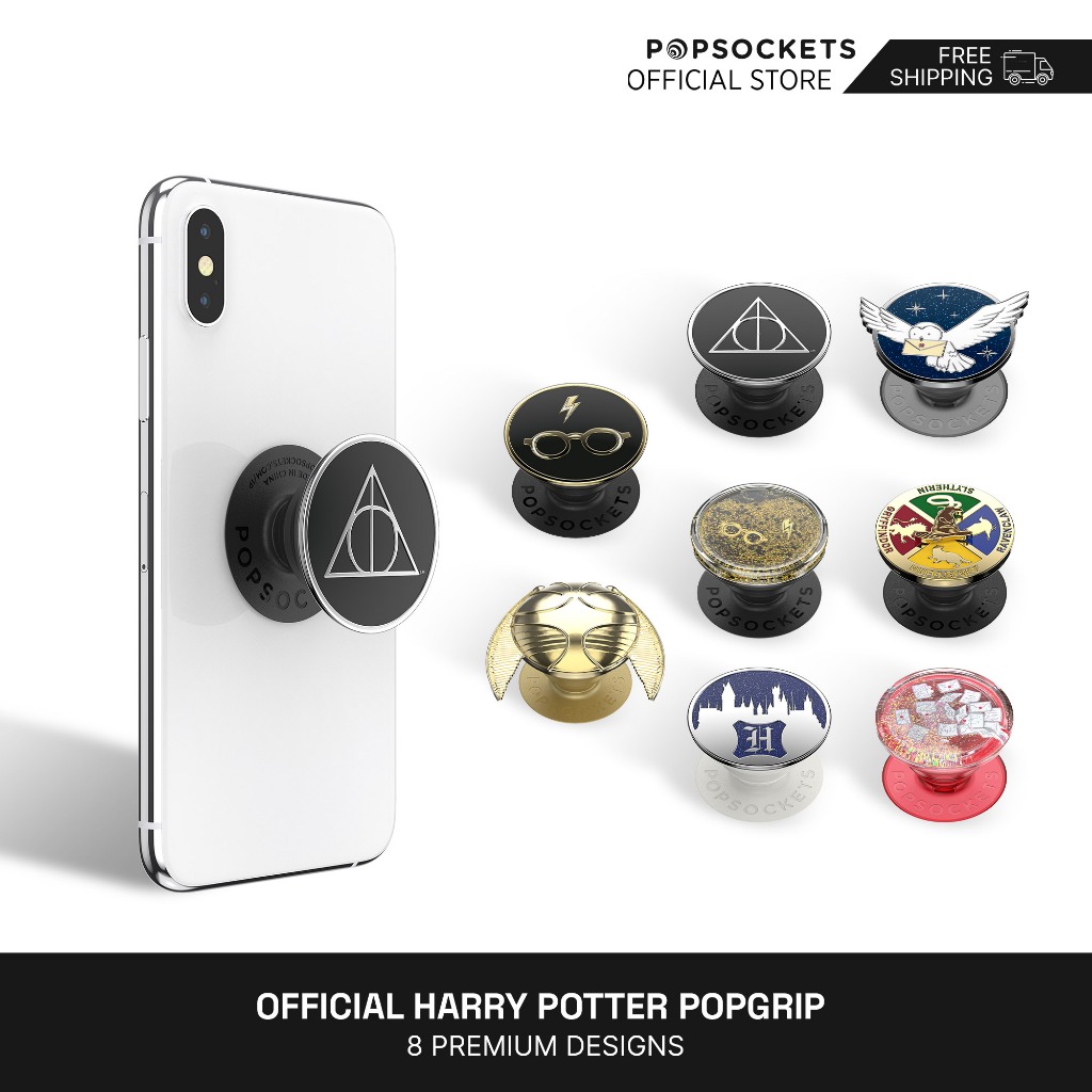 PopSockets Harry Potter PopGrip ของแท้ ที่จับโทรศัพท์มือถือพรีเมียม ที่วางโทรศัพท์คล้ายแหวน