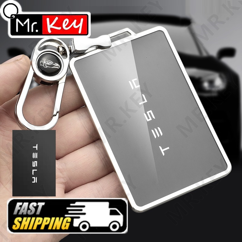 【Mr.Key】Tesla เคสกุญแจรีโมตรถยนต์ TPU หลากสี สําหรับ Tesla Model 3 2021 2022