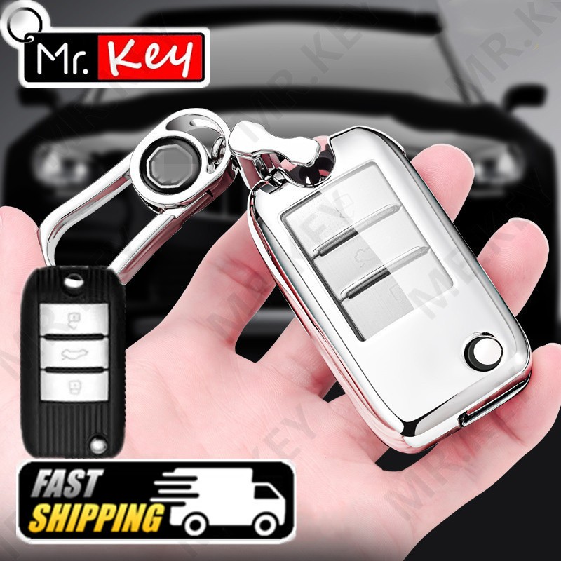 【Mr.Key】เคสกุญแจรีโมตรถยนต์ Tpu แบบนิ่ม หลากสี สําหรับ Roewe RX5 2017 MG 6 ZS