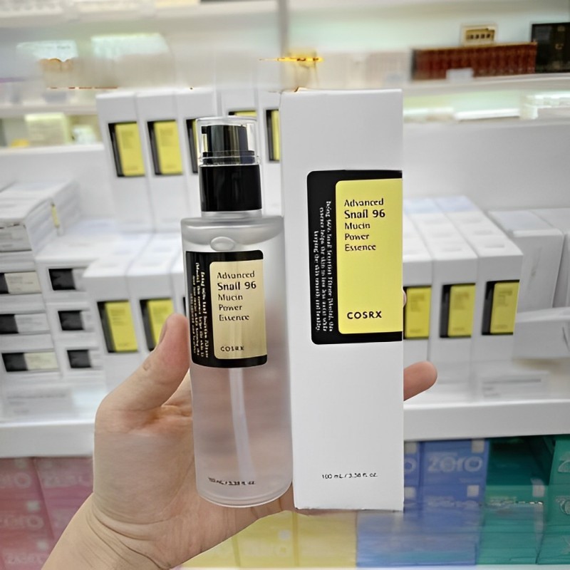 Cosrx Advanced snail 96 mucin Power essence เอสเซนส์หอยทากเกาหลี 100 มล. สารสกัดเข้มข้น เพิ่มความชุ่มชื้น