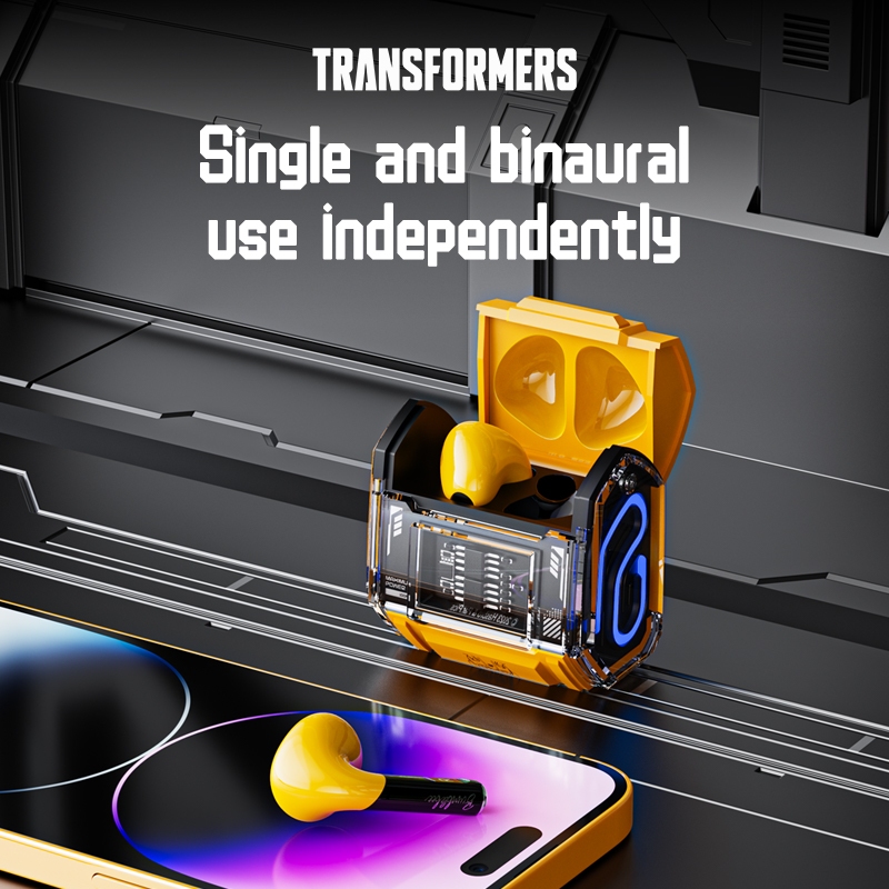 Transformers MG-C03 หูฟังบลูทูธไร้สาย Hd ลดเสียงรบกวน คุณภาพสูง