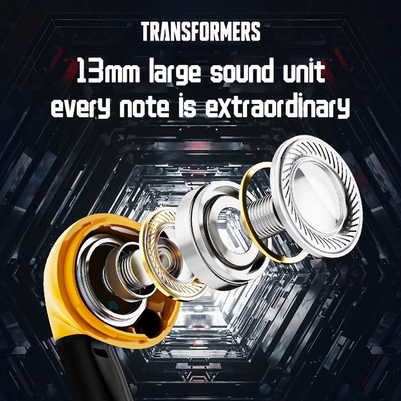 Transformers MG-C03 หูฟังบลูทูธไร้สาย Hd ลดเสียงรบกวน คุณภาพสูง