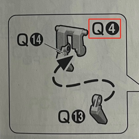 CB MG 1/100 Avalanche EXIA อะไหล่เขียง