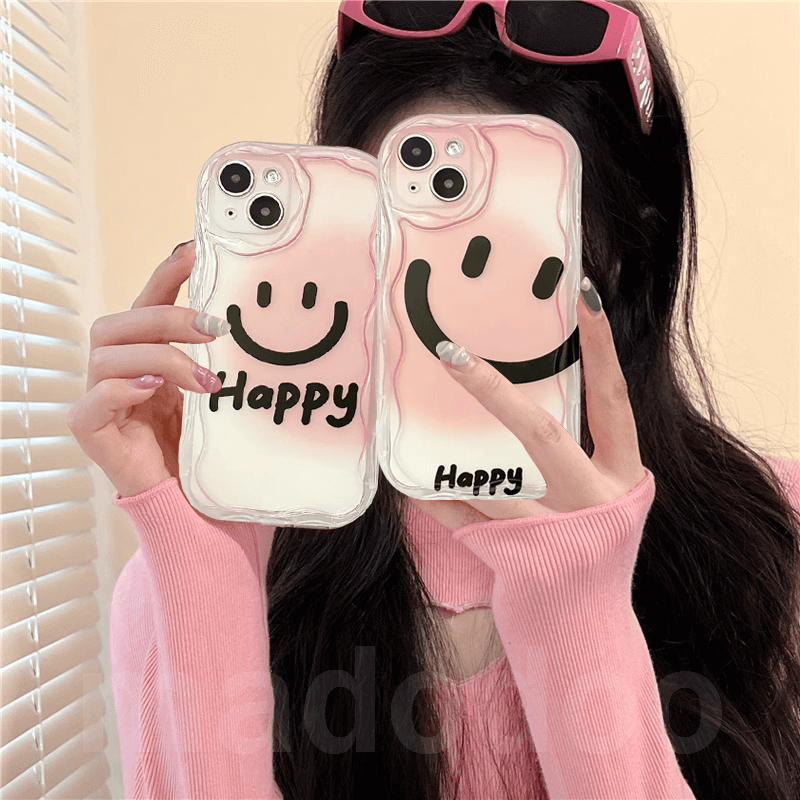 เคส Cute Clear blush for Samsung Galaxy A57 A37 A56 A36 A26 A17 A16 A06 A55 A35 A25 A15 A05 A05S A54