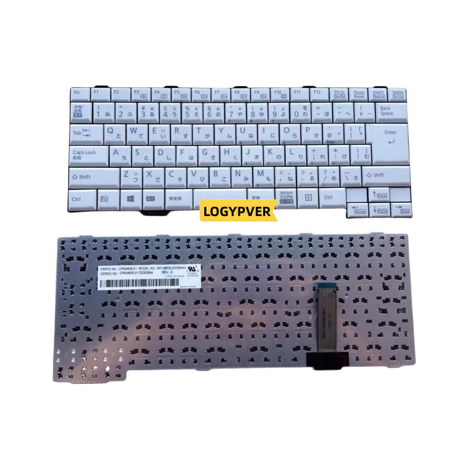 Yjx คีย์บอร์ด สําหรับ fujitsu Lifebook SH761 SH561 SH760 SH560 S761 S561 A552 A561 S561 SH792 T901 S762 S560