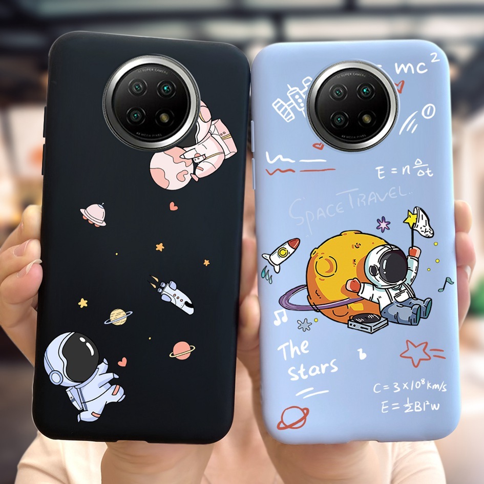 เคสโทรศัพท์ซิลิโคน แบบนิ่ม ลายนักบินอวกาศ สําหรับ Xiaomi Redmi Note 9T 5G Note 9 5G Note9T