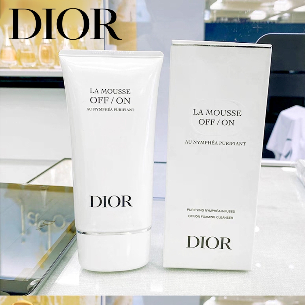 ใหม่ Dior Water Lily โฟมทําความสะอาดผิวหน้า อย่างล้ําลึก ให้ความชุ่มชื้น เป็นมิตรกับผิว ขนาด 150 มล.