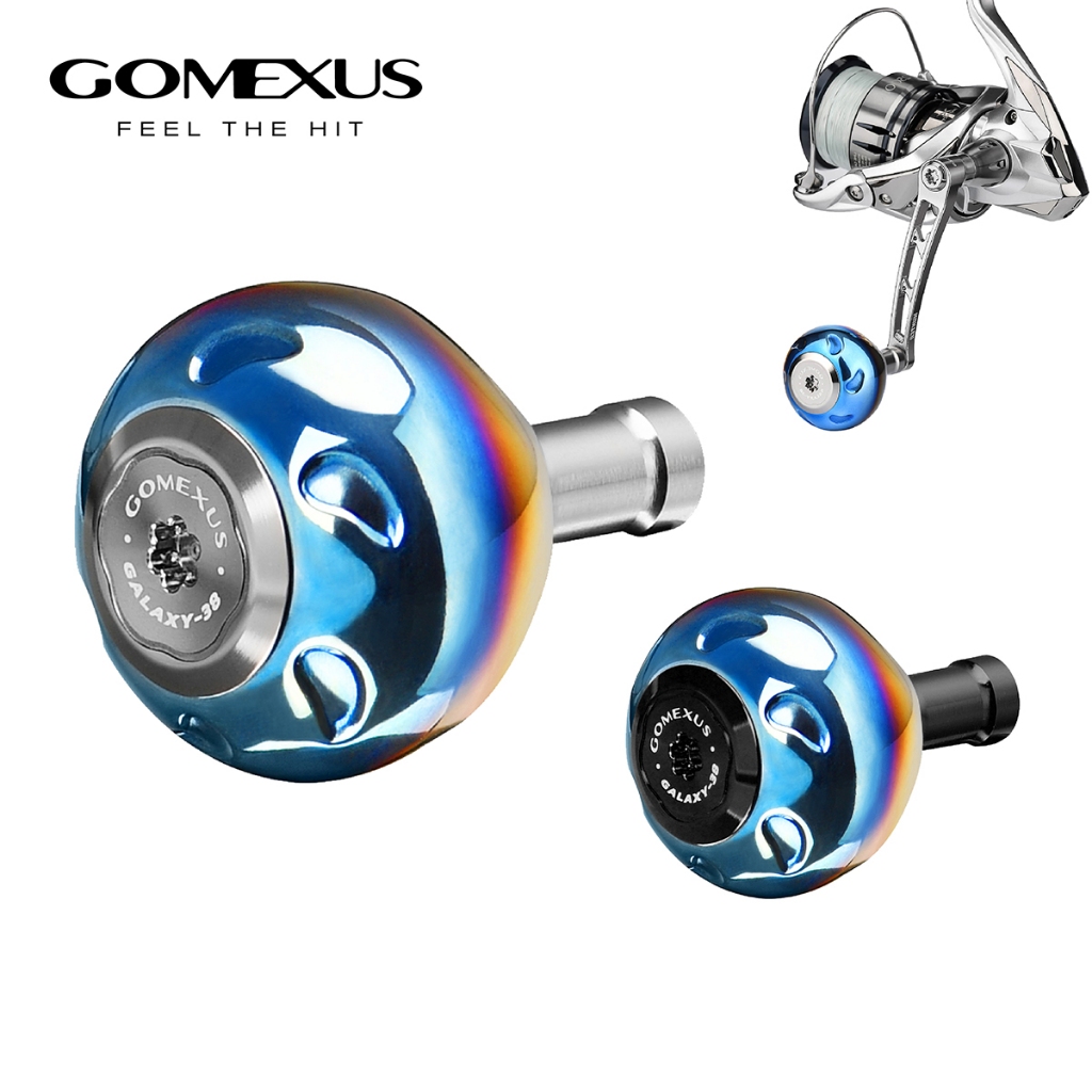 โกเม็กซัส(Gomexus)Galaxy 38 น็อปไทเทเนียมสำหรับ shimano stella vanford daiwa saltiga  Ryobi Ultra po
