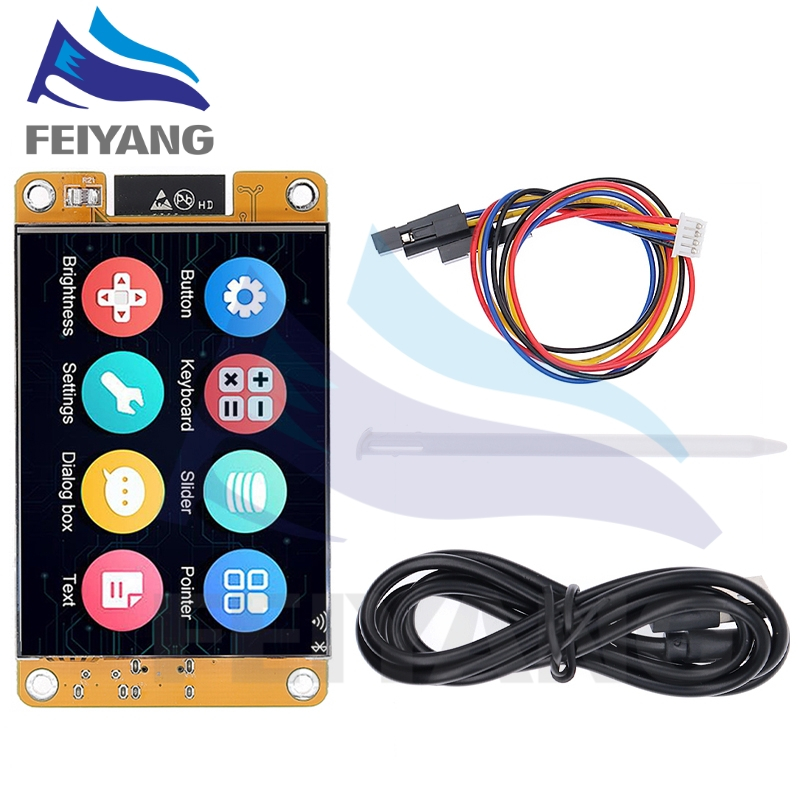 Esp32 Arduino LVGL WIFI& บอร์ดทดลองบลูทูธ 2.8 นิ้ว 240*320 หน้าจอแสดงผลอัจฉริยะ 2.8 นิ้ว โมดูล LCD TFT พร้อมระบบสัมผัส WROOM