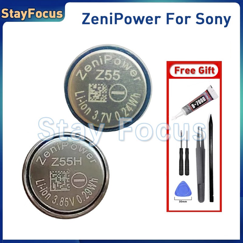 แบตเตอรี่หูฟัง ZeniPower Z55 Z55H สําหรับ Sony WF-1000XM3 WF-1000XM4 WF-SP900 SP700N 1000X WI-SP600N TWS