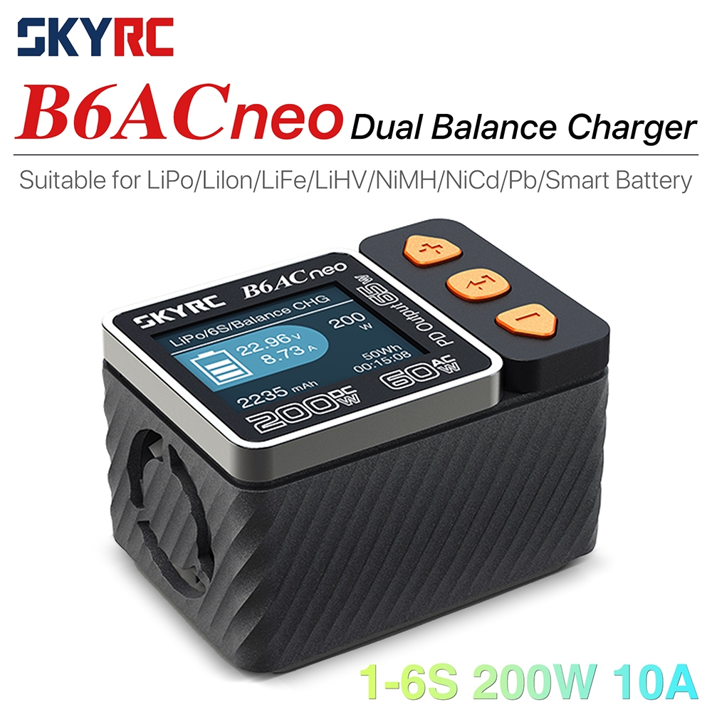 Skyrc อัพเกรด สําหรับเครื่องชาร์จอัจฉริยะ iMAX B6 AC SK-100200 B6acneo ที่ชาร์จแบตเตอรี่ดิจิทัล DC 2