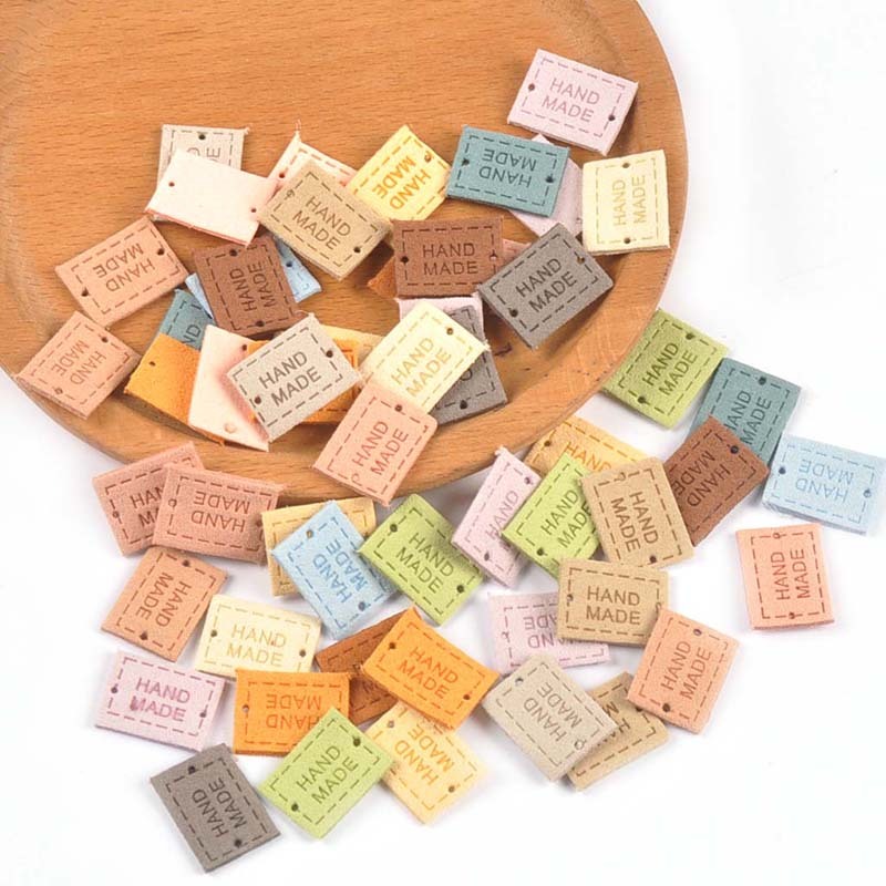 20ชิ้น2x1.6เซนติเมตร15สีมินินูนป้ายสําหรับอุปกรณ์เย็บผ้ากระเป๋าแท็กเสื้อผ้างานฝีมือ ทําเอง เสื้อผ้าอุปกรณ์ทํามือ ซีพี3433