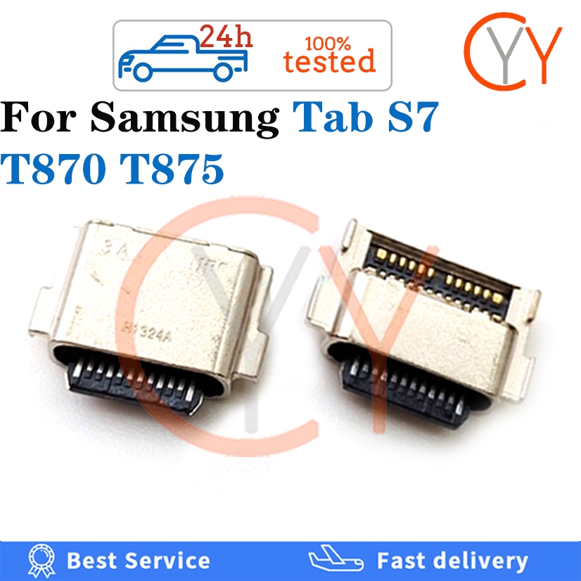 พอร์ตชาร์จ USB Type C สําหรับ Samsung Galaxy Tab S7 SM-T870 T870 SM-T875 T875 20 ชิ้น