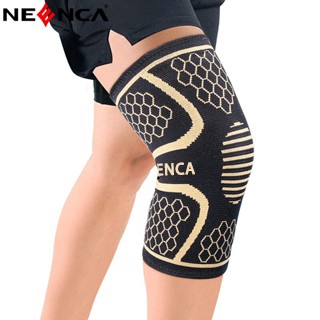Neenca สนับเข่า ทองแดง บรรเทาอาการปวดข้ออักเสบ สําหรับเล่นกีฬา ออกกําลังกาย บรรเทาโรคข้ออักเสบ 1 ชิ้น