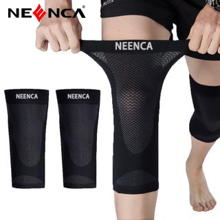 Neenca สนับเข่า แบบบางพิเศษ ป้องกันอาการปวดเข่า เหมาะกับการวิ่ง เล่นกีฬา เข้ายิม โรคข้ออักเสบ แฟชั่นฤดูร้อน สําหรับผู้ชาย 1 คู่