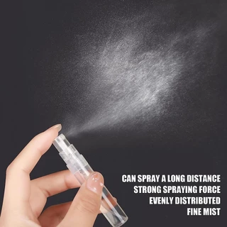 100 ชิ้นพลาสติกใสสเปรย์ขวด 2ML 3ML 5ML 8ML 10ML ขนาดเล็กบรรจุเครื่องสําอาง Atomizer น้ําหอมขวด Atomizing สเปรย์ Liquid คอนเทนเนอร์