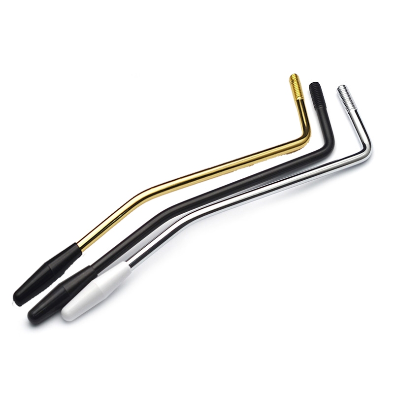 6 มม. (M6) สกรูกีตาร์ไฟฟ้า Tremolo Arm Whammy Bar สําหรับเดี่ยว Tremolo Bridge สีดํา/ทอง/Chrome