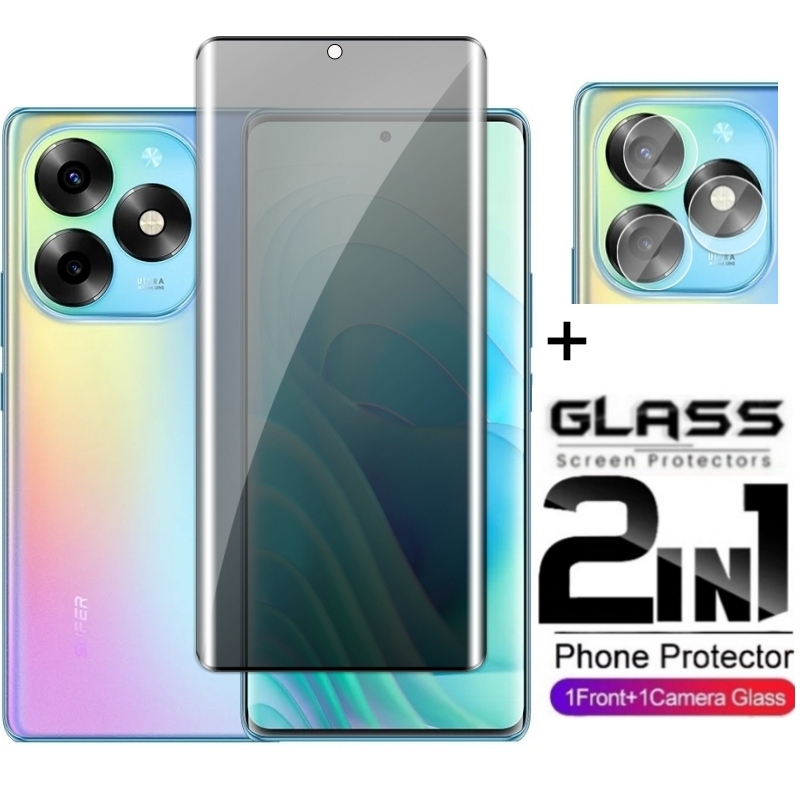 Itel S23 Plus 3Dโค้งกระจกด้านหน้าฟิล์มสําหรับItel S25 S24 S23 + S23Plus S23 S25Ultra ItelS23 2023 9H