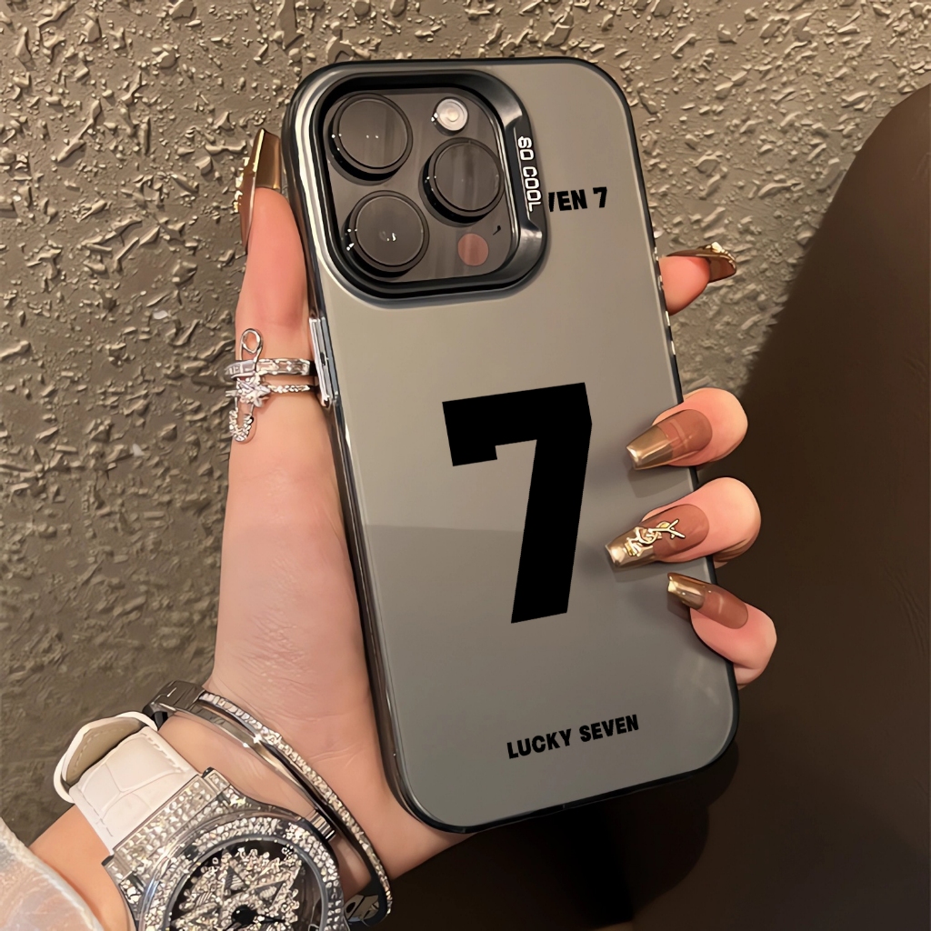 เคส Lucky seven เคส Samsung s24fe s25 S20 FE s21 PLUS s21 ultra S20 ULTRA4G 5G ปลอก