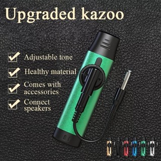 อิเล็กทรอนิกส์ kazoo มืออาชีพเล่นโลหะ kazoo ใช้งานง่ายกีตาร์…