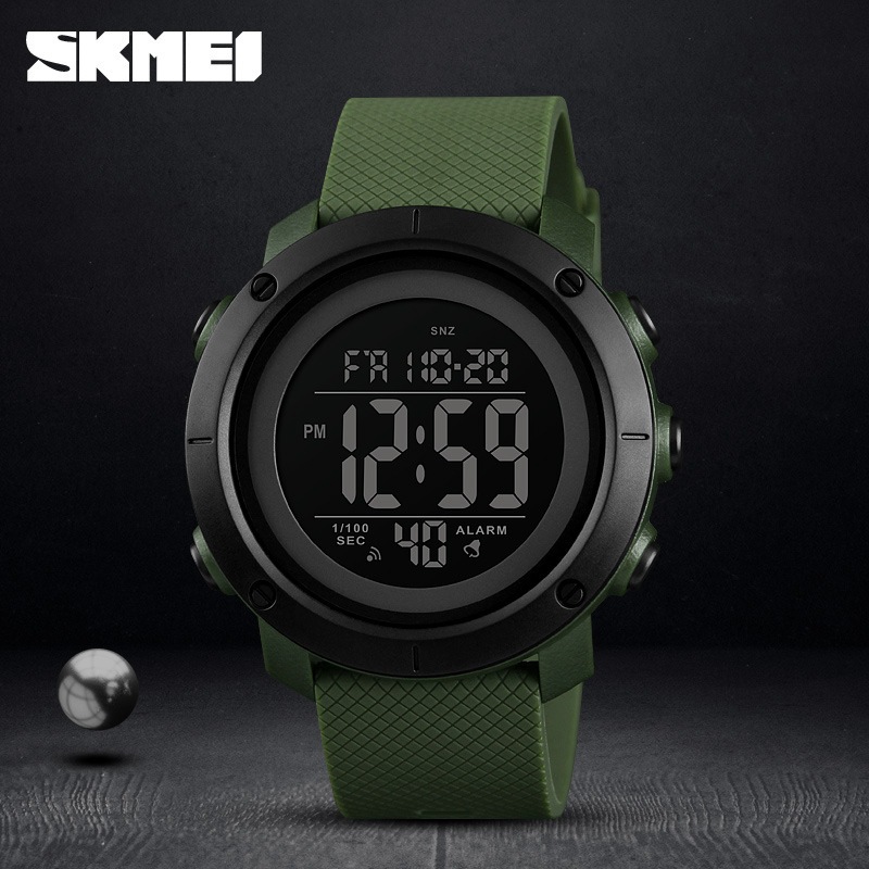 Skmei นาฬิกาข้อมือดิจิทัลแฟชั่น แบรนด์หรู 5Bar กันน้ํา สําหรับผู้ชาย Relogio Masculino 1426