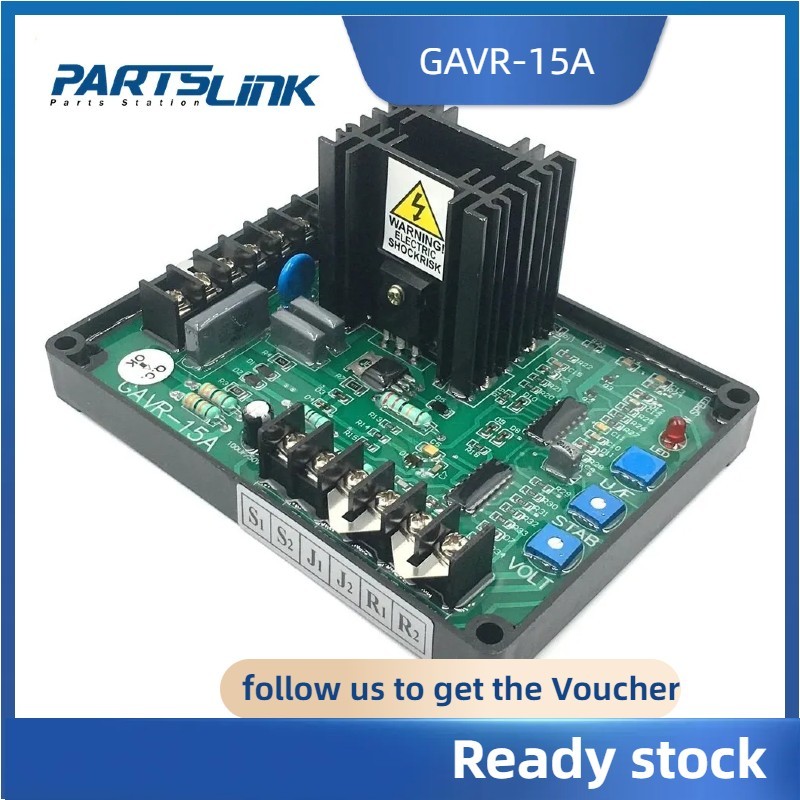 【พร้อมส่ง】อะไหล่เครื่องกําเนิดไฟฟ้า Avr GAVR-15A สําหรับ Diesel Genset Parts GAVR15A Brushless AVR