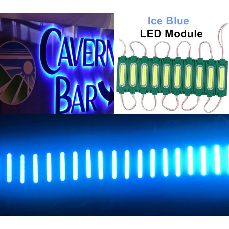 LED โมดูล DC12 โวลต์หรือ DC24 โวลต์ COB ชิปแหล่งกําเนิดแสงเหมาะสําหรับ DIY Signage และ LED โคมไฟโคมไฟติดตั้ง ( 9 สีสําหรับเลือก)