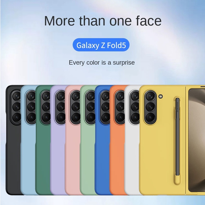 [พร้อมปากกา] 360 ปลอกป้องกันการตกแบบเต็ม Samsung Z Fold7 Fold6 PC สําหรับ Samsung Galaxy Z Fold 7 6 พร้อมช่องเสียบปากกาเคสโทรศัพท์ป้องกัน