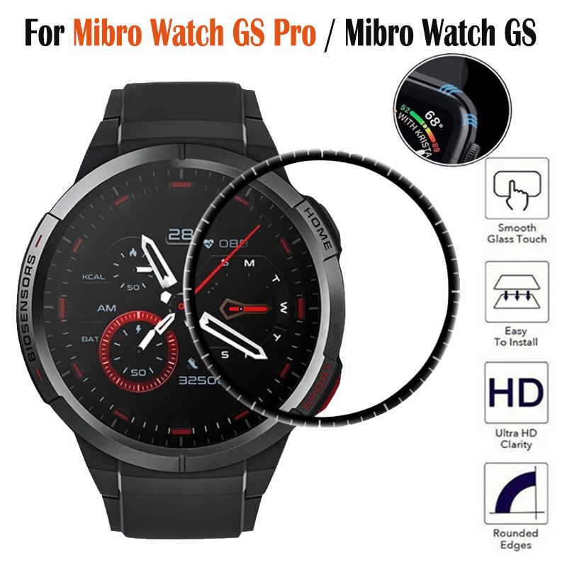 Mibro GS Pro 5D นิ่ม ฟิล์มป้องกัน สําหรับ Mibro GS ป้องกันหน้าจอ สําหรับ Mibro watch GS Pro Smart watch ฟิล์ม อุปกรณ์เสริม