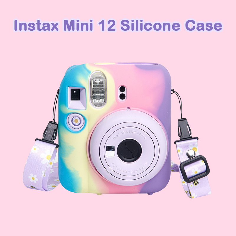 [Film Lab] เคสซิลิโคน Instax Mini 12 เคสกล้อง เคสป้องกันกล้อง CAA20