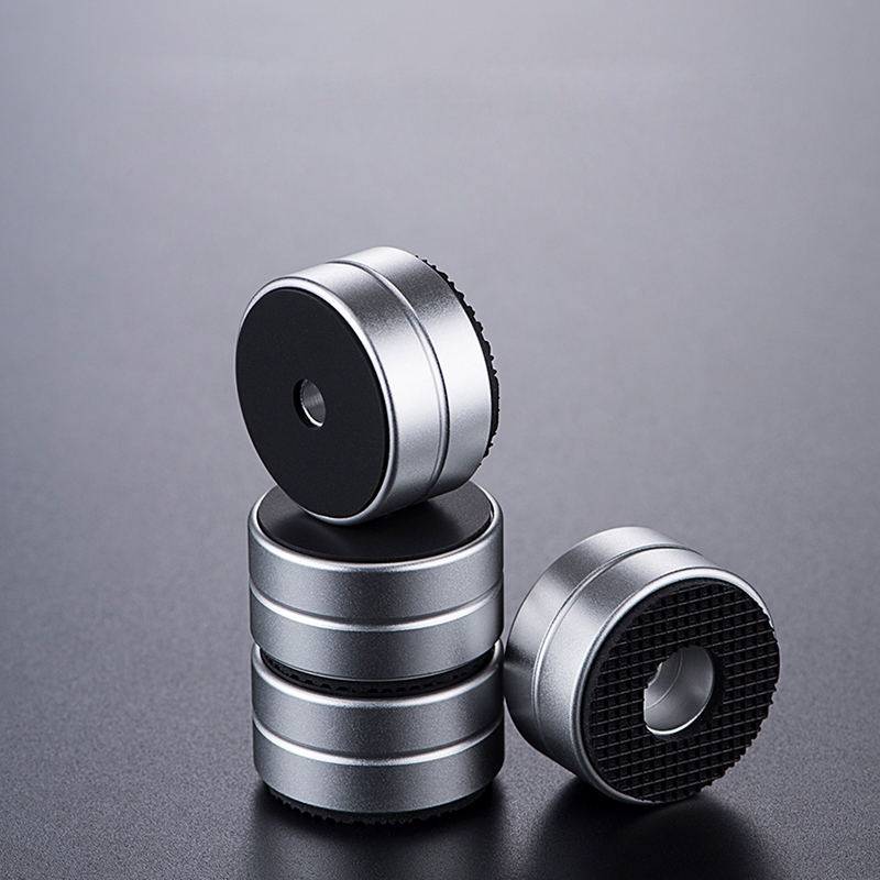 Hifi ขาตั้งลําโพง โลหะผสมอลูมิเนียม ป้องกันการกระแทก สําหรับเครื่องขยายเสียง พรีแอมป์ DAC PC