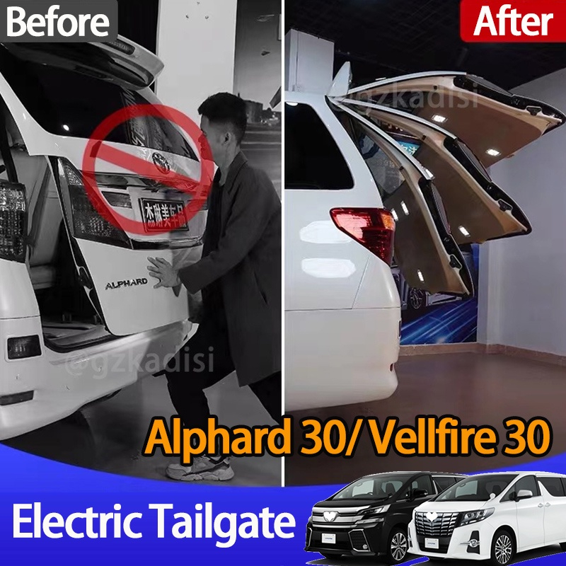 เพียงปลั๊กและเล่น  Alphard 40 Vellfire 40 (2023.6-2027) touch รีเลย์เปิดอัตโนมัติ Power Boot รีเลย์ไฟฟ้าประตูท้าย
