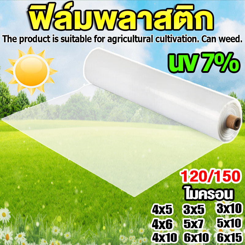 เรือนกระจกพลาสติกใส PE ขนาด 3x5 4x5 3x10 4x10 5x7 5x10 6x10 6x15 สําหรับเรือนกระจกพลาสติกใส