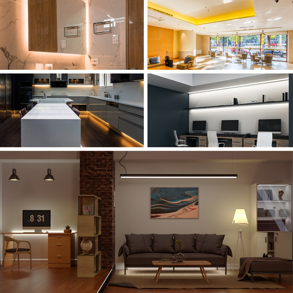 BTF-LIGHTING  2700k-6000K แถบไฟ LED COB CCT 640LEDs/m หรี่แสง อุณหภูมิการจับคู่สี 12V 24V Ra> 90 - รูปที่ 6